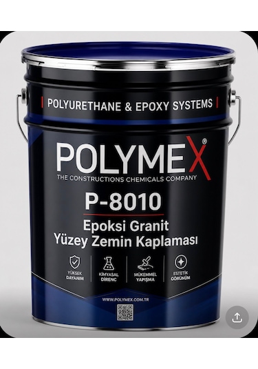 Polymex P-8010 Epoksi Granit Yüzey Zemin Kaplaması 20 KG