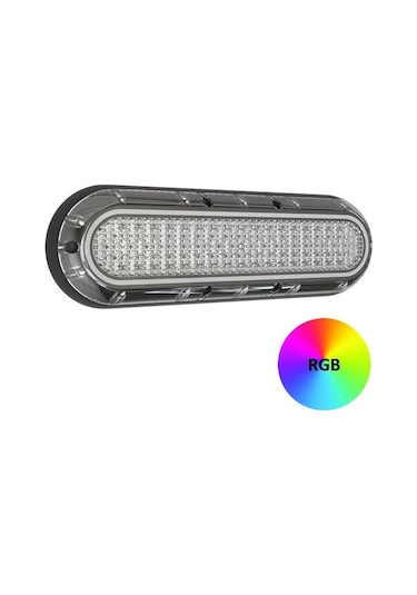 Sıva Üstü Havuz Ve Havuz Basamak Aydınlatması Rgb Işık 277mm