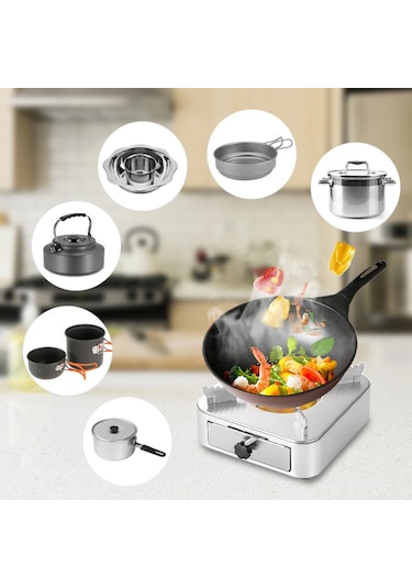 Vkemall Çekmece Tipi Alkol Ocağı Altın Altın