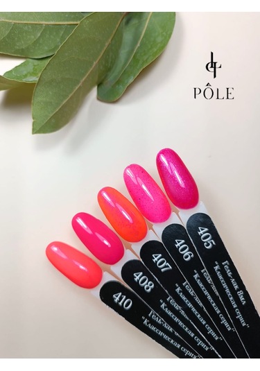 Pole Professional Kalıcı Oje 408 8 Ml. Pembe
