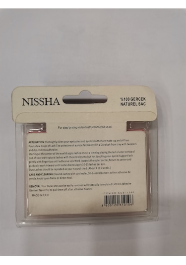 Nil Professional Cosmetics Doğal Kirpik