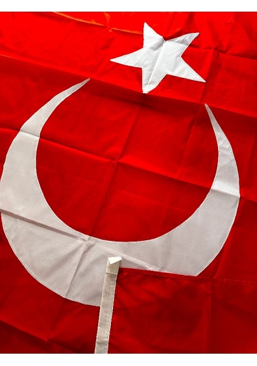 Alpaka Kumaş Türk Bayrağı 1. Kalite Kumaş Dikim 150 x 225 CM