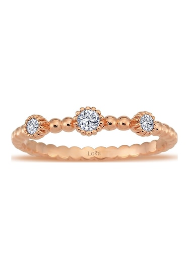Lova 0,17 Karat Pırlanta Tria Yüzük - 1010280