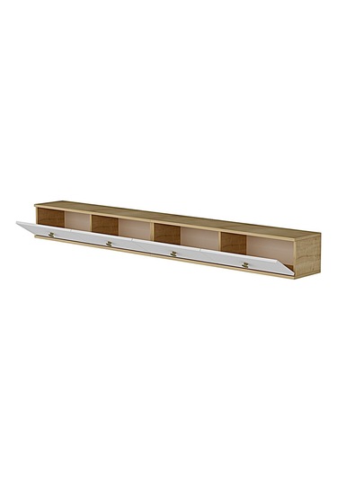 Tda2401dbg - Zuzu Double Duvara Montaj Tv Stand Safirmeşe-beyaz-gold 240cm Safirmeşe-beyaz