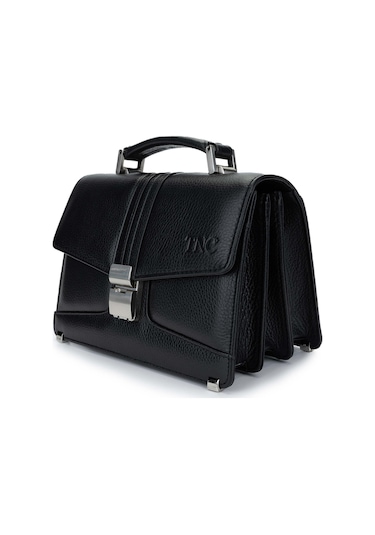 Tamer Tanca Erkek Hakiki Deri Siyah Floter El Çantası 147 1083-e Erk Cnt Y25 Sıyah Fltr Siyah