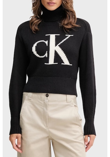 Calvin Klein Bayan Kazak Lv047d349g Ub1 Siyah Siyah