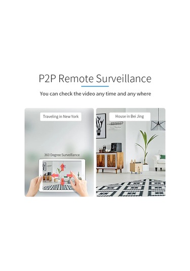 Lemestar Ev İçin Kablosuz 3mp 1080p Akıllı Kameralar, İki Yönlü Sesli Konuşma, İnfrakırmızı Gece Görüşü, Hareket Algılama, 2.4g/5g Wifi, 128gb Tf Kart Desteği, Avrupa Standartı 100-240v Çok Renkli