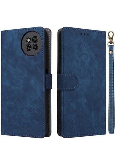 My Topped İtel S23 Uyumlu Rfıd Engelleme Kılıf, Pu Deri Cüzdanlı Standlı Korumalı Kılıf Diğer