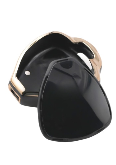 Toyota Corolla Rav4 Camry Auris Matrix Avalon Raize 2 Buton Nano Yüksek Kalite Anahtar Kılıfı Siyah