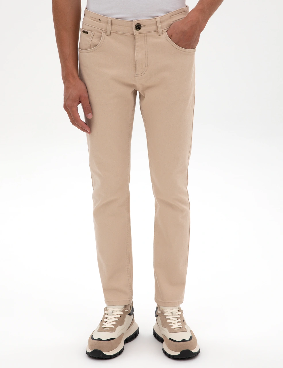 Pierre Cardin Erkek Bej Pantolon Jean 50315892-vr011 Bej