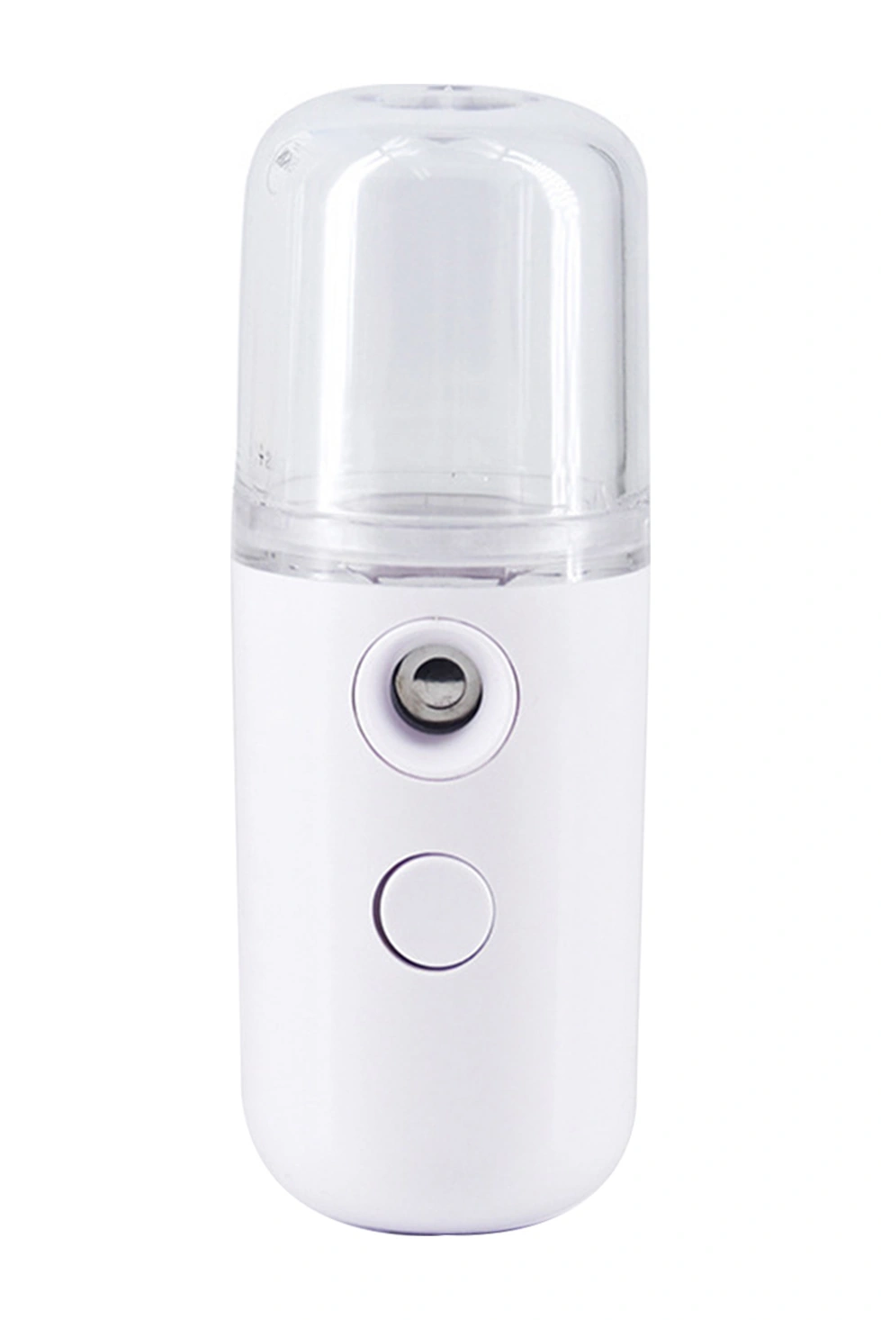 Xindoker Beyaz Mini Usb Şarjlı Nano Sprey Cilt Nemlendirici - 30ml Su Tankı, Yüksek Frekanslı Titreşim Atomizasyonu, Taşınabilir Güzellik Aleti