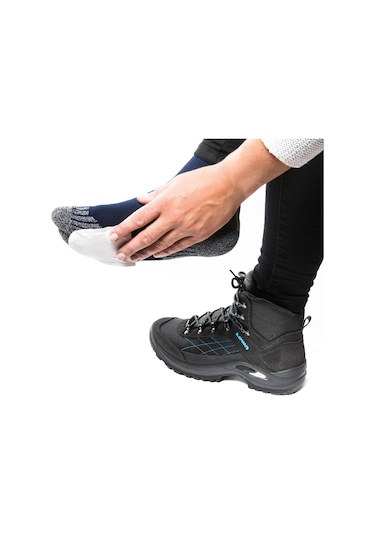 10 lu (5 çift) paket  8 saat yapışkanlı bireysel ayak ısıtıcı kırmızı-mavi