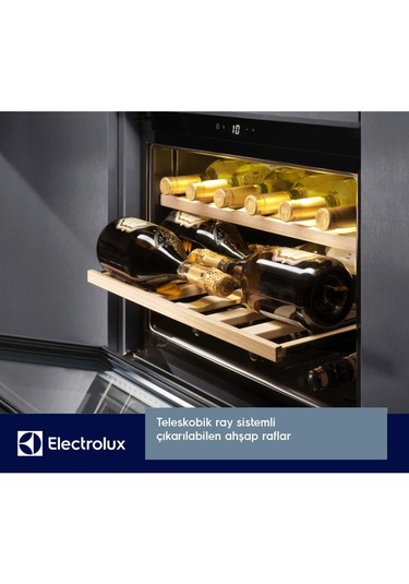 Electrolux KBW5X 46 L Ankastre Şarap Dolabı