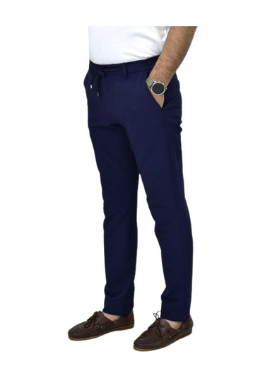 Erkek Jogger Gofre Lastikli Pantolon 1998 Bgl-st04423 Lacivert