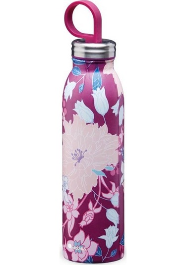 Aladdin X Naito Chilled Thermavac Paslanmaz Çelik Su Şişesi 0.55 L Pembe
