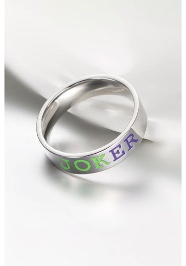 Chavin Çelik Silver Joker Erkek Yüzük Ev37 001