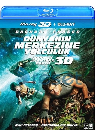 Dünyanın Merkezine Yolculuk 3D+2D Blu-Ray Tek Disk