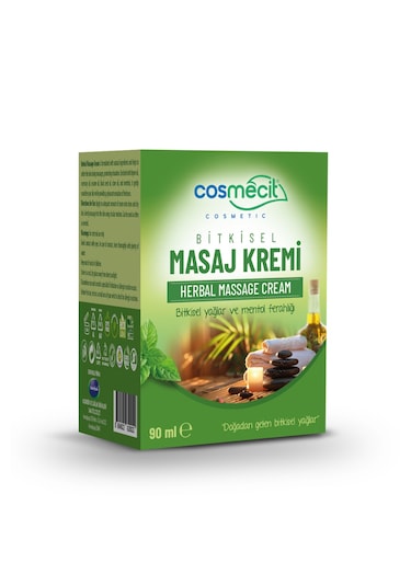 Cosmecit Bitkisel Masaj Kremi 90 G