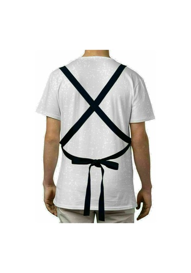 Bk Gift Kişiye Özel Balık Şef Haki Yeşil Profosyonel Önlük - 1, Aşçı Önlüğü, Şef Önlüğü, Babaya