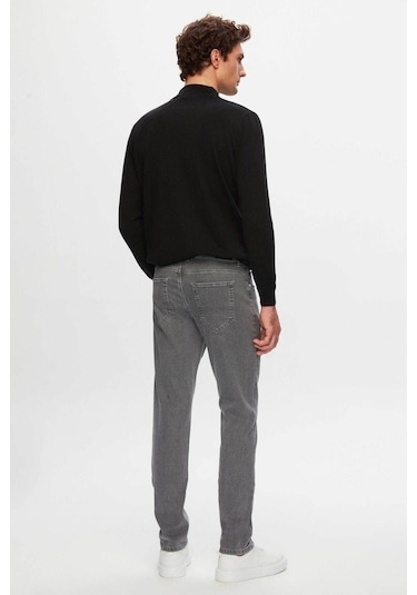 D's Damat Slim Fit Düz Boru Paça Erkek Denim Pantolon - Gri 6HCJ3ORT00102 D's Damat Slim Fit Düz Boru Paça Erkek Denim Pantolon - Gri 6HCJ3ORT00102