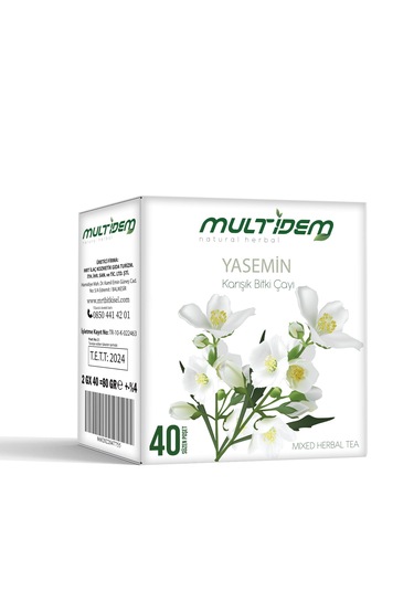 Multidem Hmd Yasemin Karışık Bitkisel Çay 40'lı