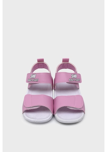 Sanbe Snb501v5401 Pembe Unısex Çocuk Cırtlı Sandalet Pembe