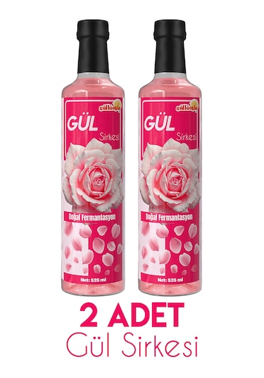Güllüoğlu Gül Sirkesi X 2 Adet 525ml