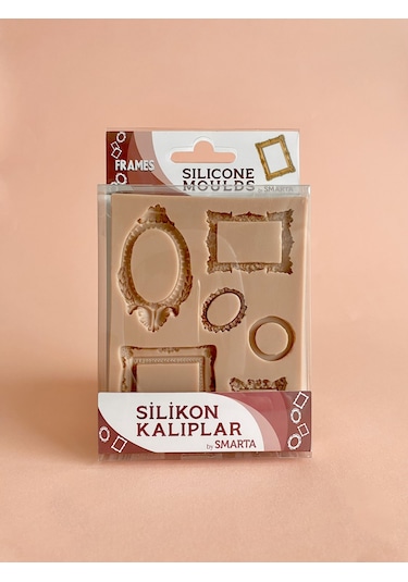 Smarta Silikon Epoksi ve Polimer Kil Kalıbı Frames