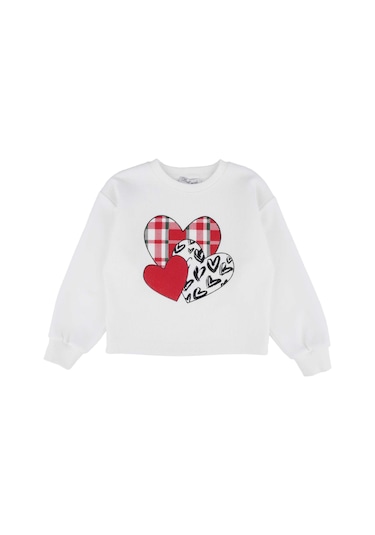 Bestkids Kız Çocuk Baskılı Sweatshirt 2-6 Yaş 12243 001