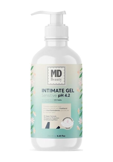 Md Beauty Sensitive Genital Bölge İntim Yıkama Jeli 250 ML