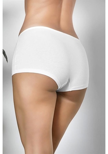 Pamuklu Boxer Külot Beyaz Brf2963 Beyaz