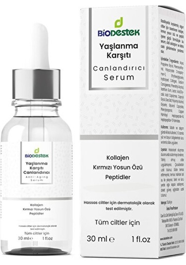 Biodestek Yaşlanma Karşıtı Canlandırıcı Serum 30 ML