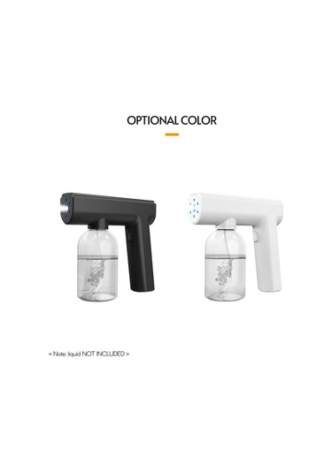 Leezsing Nano Atomizer Sprey Kablosuz Mavi Işık Elde Taşınabilir Şarj Edilebilir Dezenfektan Sisleme Makinesi 300ml/ 10oz Kapasiteli D-6