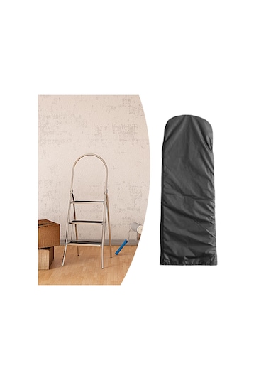 Homyl Katlanır Merdiven Kılıfı Taşınabilir Koruyucu Siyah