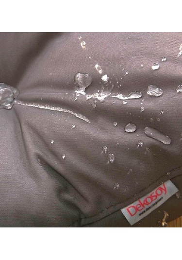 Dış Ve Iç Mekan Yer&palet Minderi Minder Seti Takımı 2 Li Gri