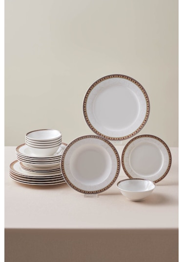 Karaca  Suzan 24 Parça 6 Kişilik Yemek Takımı