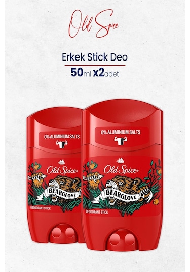 Old Spice Bearglove Erkek Stick Deodorant 2 x 50 ML