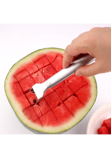 Suntek Karpuz , Taşınabilir Kavun Dilimleyici Meyve Çatalları Gümüş Diğer