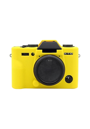 Puluz Soft Silicone Protective Case For Fujıfılm X-t20 Yellow