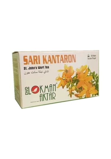 Sarı Kantaron Çayı 20 'li Süzen Poşet 3adet, Lokman Aktar