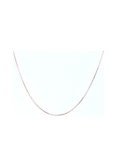 Kadın Gümüş Rodyumlu Forse Model Zincir