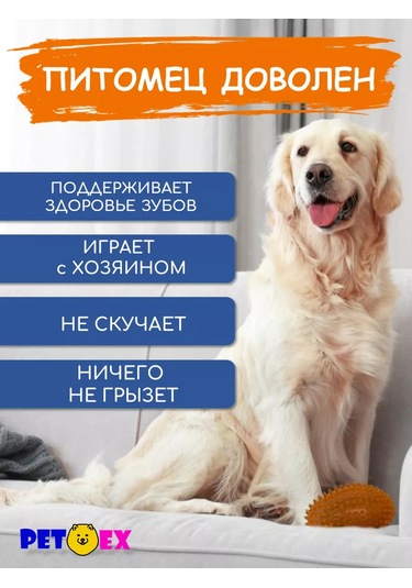 Pet-ex Köpekler İçin Tırtıklı Rugby Topu, 11 Cm 227629757