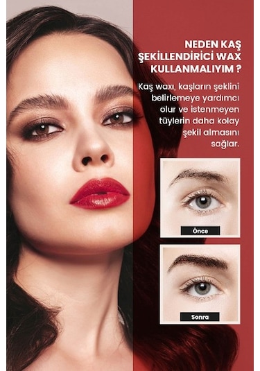 Royues Kaş Şekillendirici Kaş Sabitleyici Wax Eyebrow Shaper 50 ML