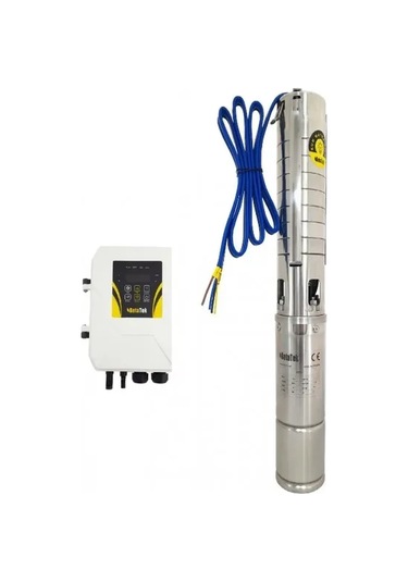 Solar Dalgıç Pompa Dc 4", 48v 750w Qmax:4m3/h, Hmax:80m - 4us750-80/4b