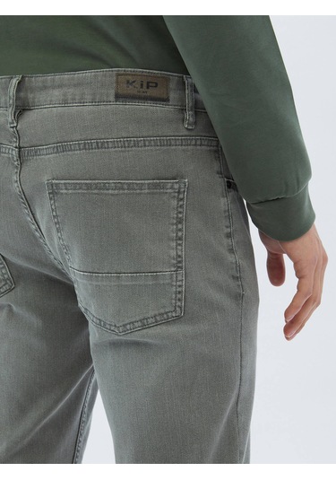 Vizon Slim Fit Denim Pamuk Karışımlı Pantolon 4287244 Vizon