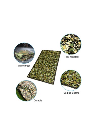 1-2 Kişilik Acil Uyku Tulumu, Hafif, Su Geçirmez Ve Sıcak Tutar Renk B Haki