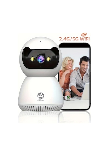 Xuweiwei Joan 3mp Hd Akıllı Güvenlik Kamerası C2t 3mp Tam Renkli Gece Görüşü İki Yönlü Ses Hareket Algılama Uzaktan Kontrol