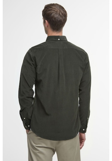 Barbour Ramsey Tailored Cord Gömlek Gn91 Forest Gn91 Forest