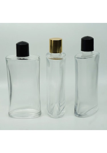 Boş Kolonya Şişesi 160 Ml 5 Adet Şeffaf Boş Şişe