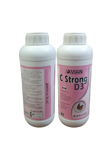 Royal İlaç C Strong D3 1 L Vitamin ve Mineral Desteği